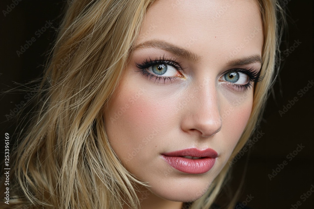 Elegant Scandinavian Queen: Timeless Beauty in Portrait Elegant Scandinavian Queen: Timeless Beauty in Portrait