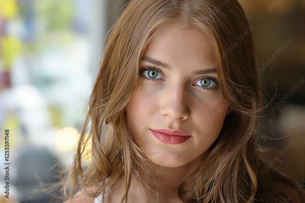 Charming Portrait of a Young Austrian Woman Charming Portrait of a Young Austrian Woman