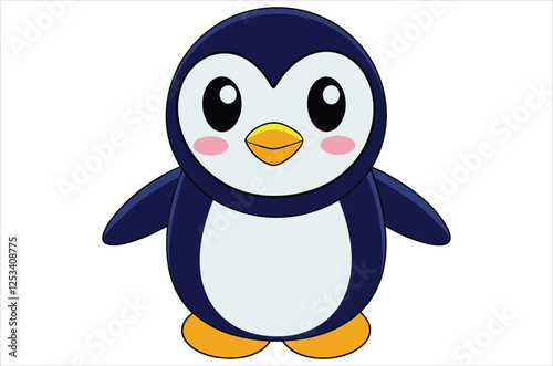 penguin vector,  icon vector illustration,  penguin silhouette of a penguin isolated on a white background, eps, png, svg, vector,