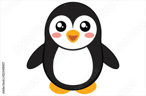 penguin vector,  icon vector illustration,  penguin silhouette of a penguin isolated on a white background, eps, png, svg, vector,