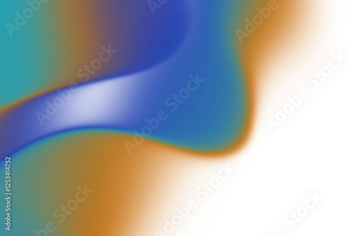 Multicolored Abstrack Gradients Geomatric Shape ,Gantle tones paper texture, Colour blue yeloow green and romantic. photo