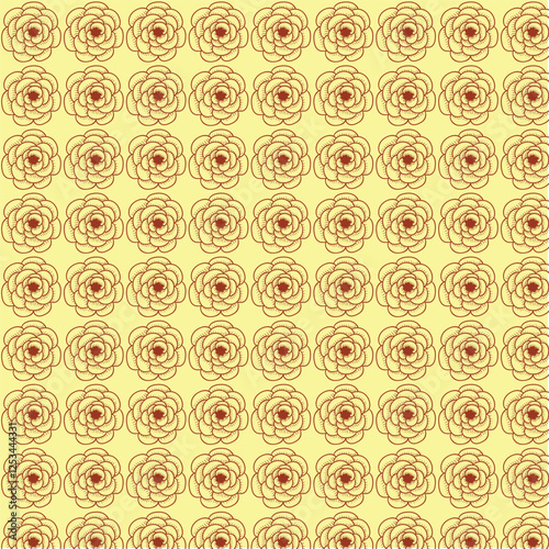 seamless pattern with flowers