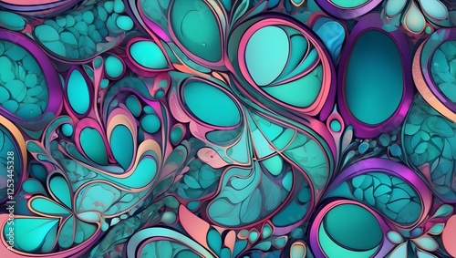 Trendiger Design Hintergrund - Boho Stil