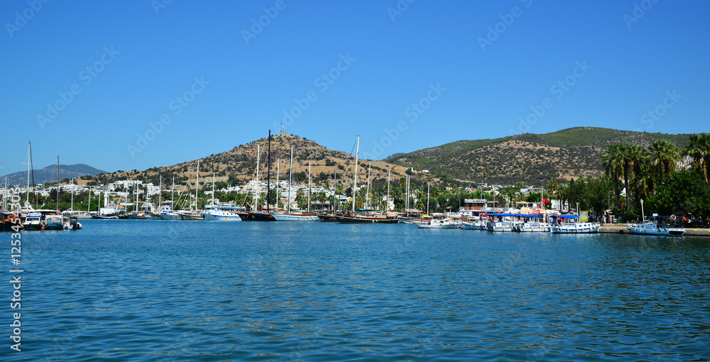 A view from Bodrum, Turkey's most important holiday city A view from Bodrum, Turkey's most important holiday city