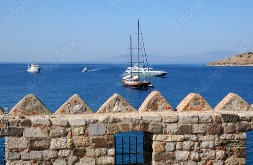 A view from Bodrum, Turkey's most important holiday city