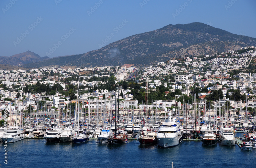 A view from Bodrum, Turkey's most important holiday city A view from Bodrum, Turkey's most important holiday city