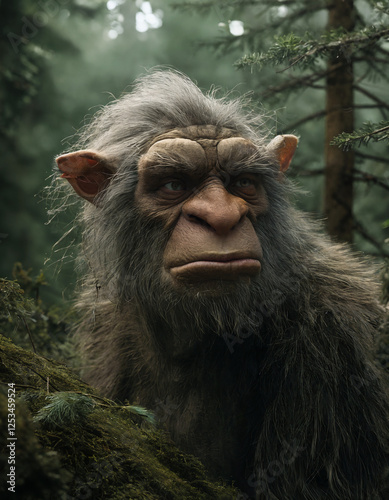 forest old man, goblin