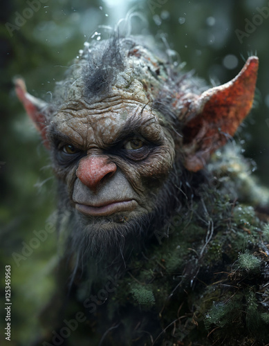forest old man, goblin