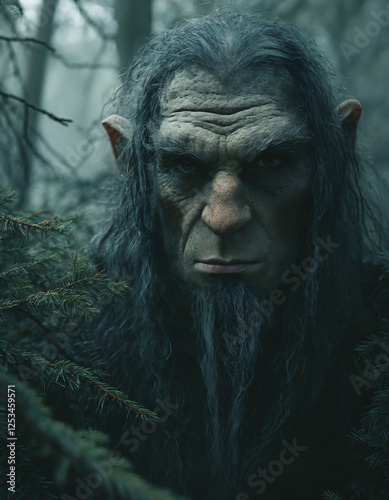 forest old man, goblin