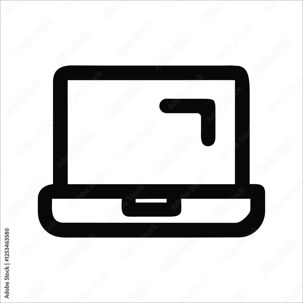 Modern Slim Laptop with Open Screen on Desk
Modern Slim Laptop with Open Screen on Desk