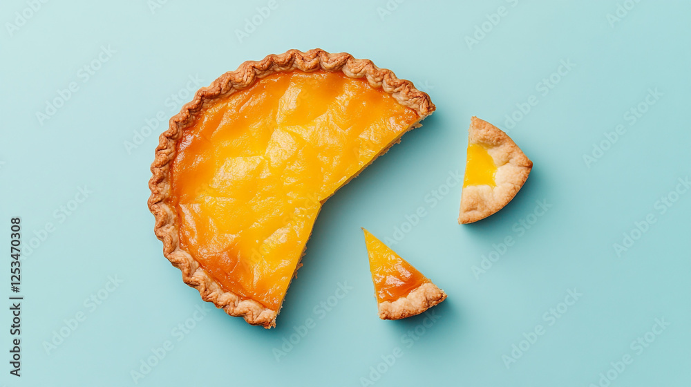 Delicious Lemon Tart Slices Sweet Pastry Dessert Food Photography Background Pie Treat Image Tasty Delicious Lemon Tart Slices Sweet Pastry Dessert Food Photography Background Pie Treat Image Tasty