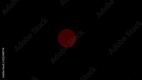 Red Dot Loading Animation | Smooth Preloader Effect | Loopable & High-Quality