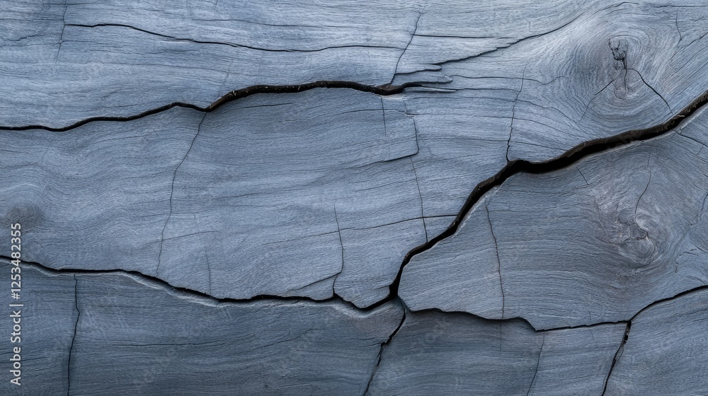 Obraz premium Cracked wood texture, nature background, design element
