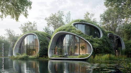 Architecture for Climate Change Featuring Resilient Designs, Eco-Friendly Materials, and Climate-Adaptable Building Concepts, Perfect for Sustainable Architecture Projects photo