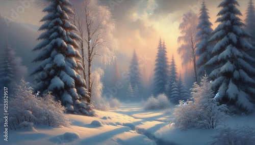 forest in winter