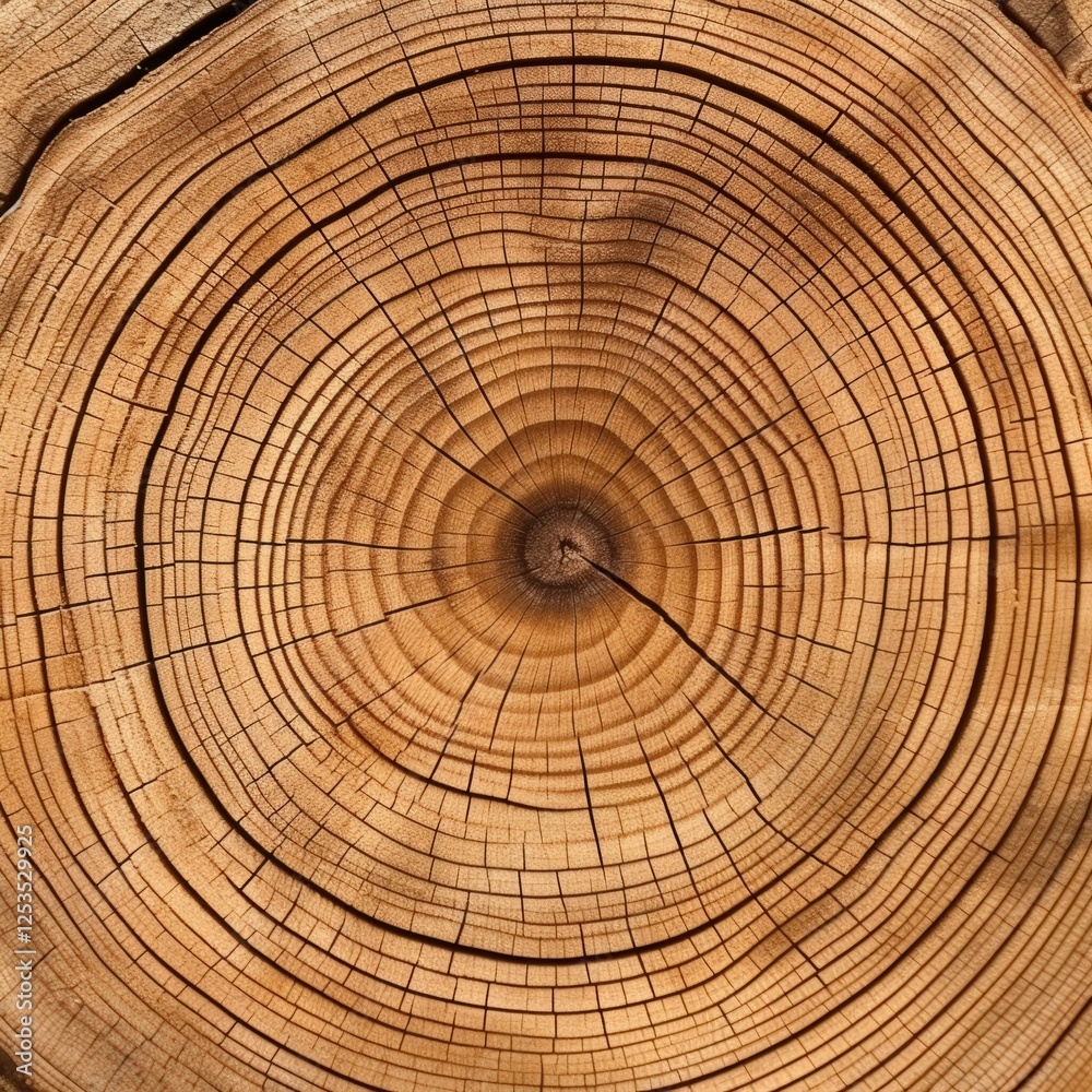 Detailed Close-Up of Unique Wooden Texture and Grain Patterns in Cross-Section of Tree Log Showing Natural Beauty of Wood Structure Detailed Close-Up of Unique Wooden Texture and Grain Patterns in Cross-Section of Tree Log Showing Natural Beauty of Wood Structure