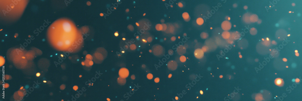 Dynamic burst of particles and light creating an impression of speed and energy Dynamic burst of particles and light creating an impression of speed and energy