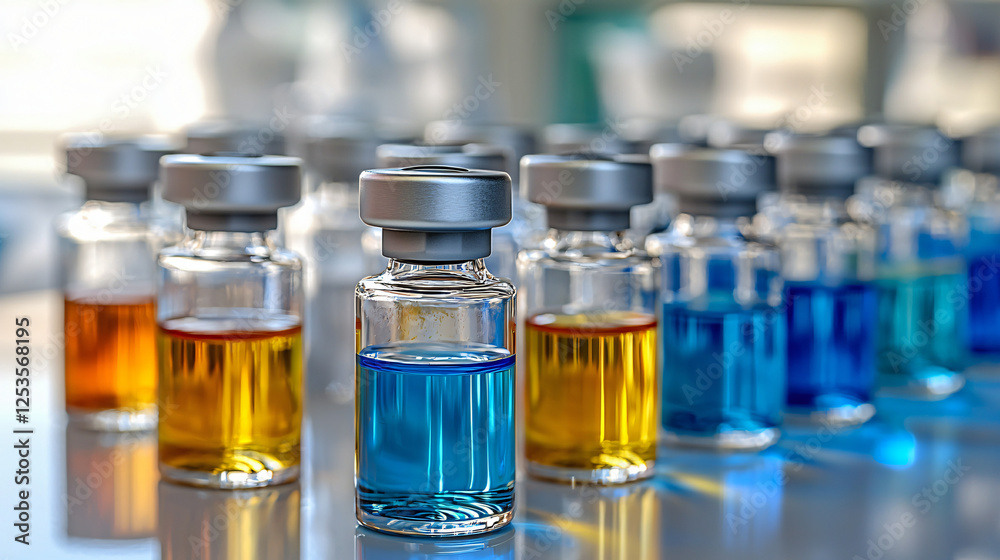 A visionary representation of medical innovation--vaccine development advancing to safeguard lives, bringing a sense of security and peace to the world. A visionary representation of medical innovation--vaccine development advancing to safeguard lives, bringing a sense of security and peace to the world.