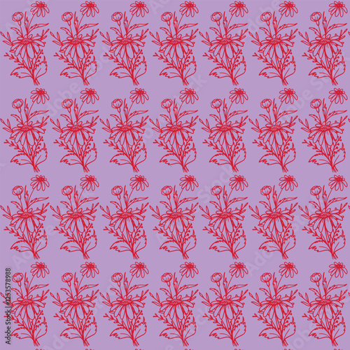 seamless floral background