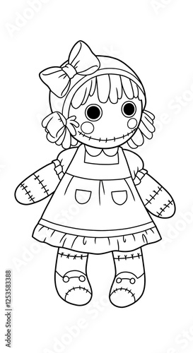 rag doll cartoon 