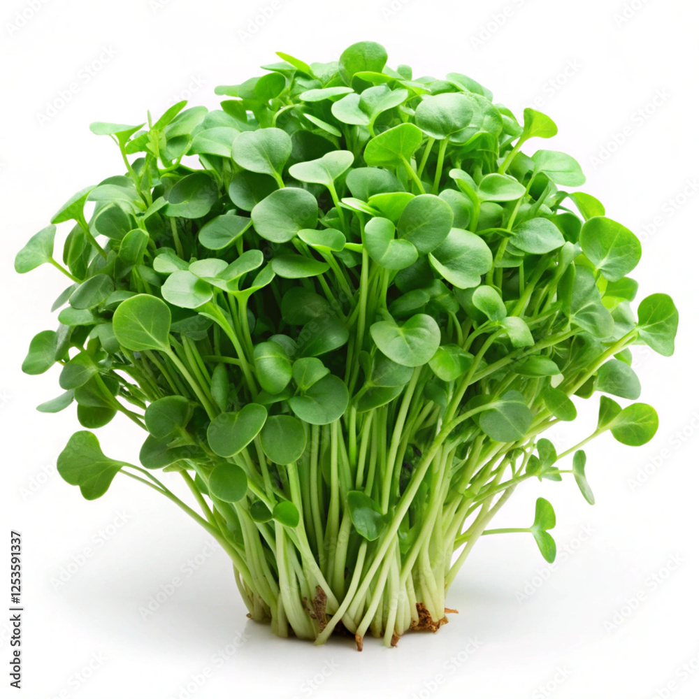 Watercress isolated on white background
Watercress isolated on white background