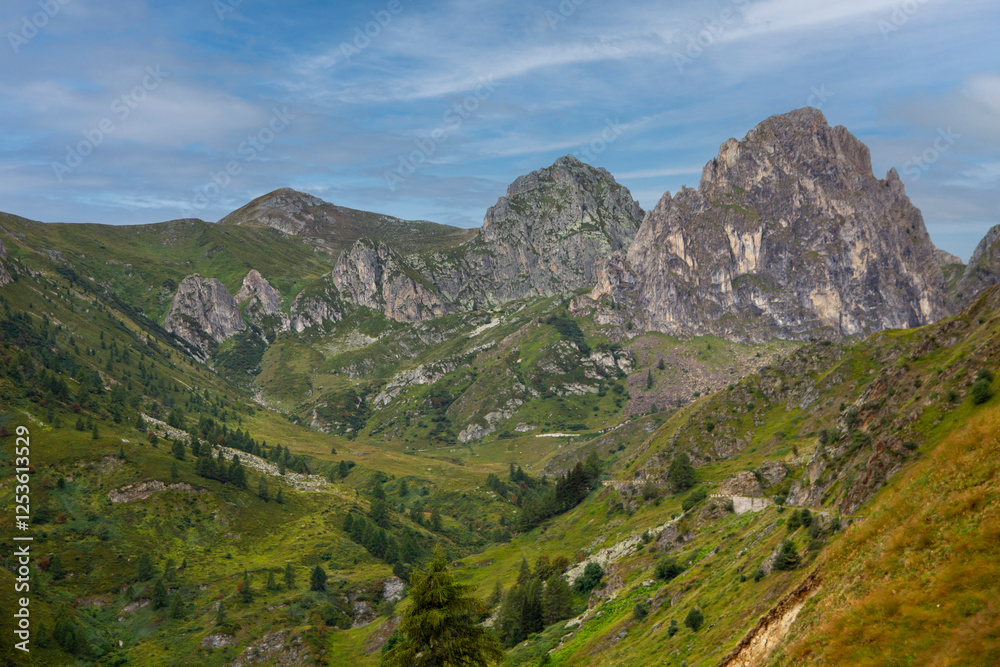 Fototapeta premium mountain landscape in summer
