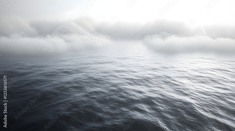 Fototapeta premium A background of layered fog with a gradient fade into pure white.