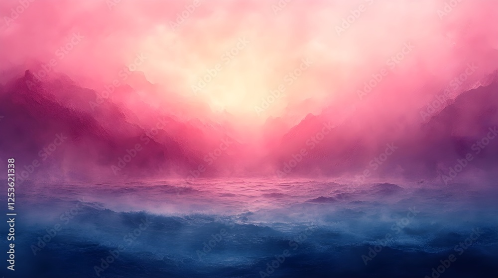 Naklejka premium A background with semi-transparent pastel layers creating subtle depth.