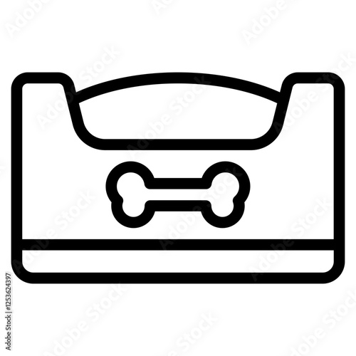 Stylish Pet Food Bowl for Dogs