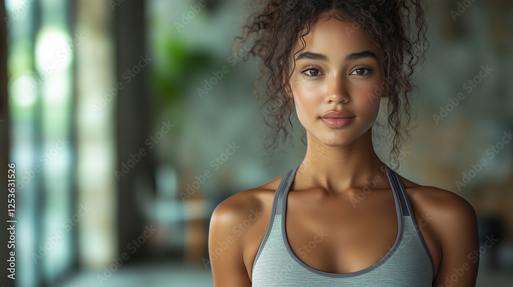 Sustainable Activewear Set Made from Recycled Plastic Bottles with Sports Bra and Leggings in Eco-Friendly Gym Sustainable Activewear Set Made from Recycled Plastic Bottles with Sports Bra and Leggings in Eco-Friendly Gym