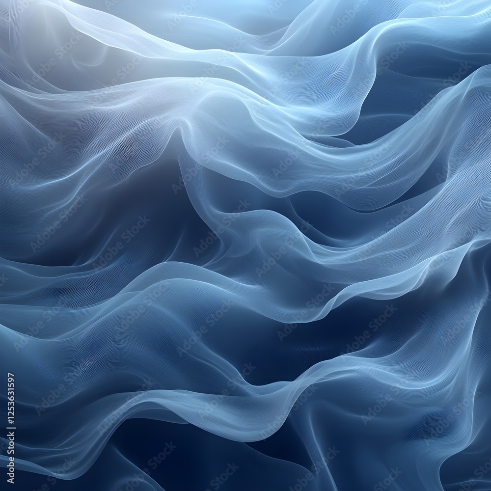 A blurred, flowing background where dark blue dissolves into light gray. A blurred, flowing background where dark blue dissolves into light gray.