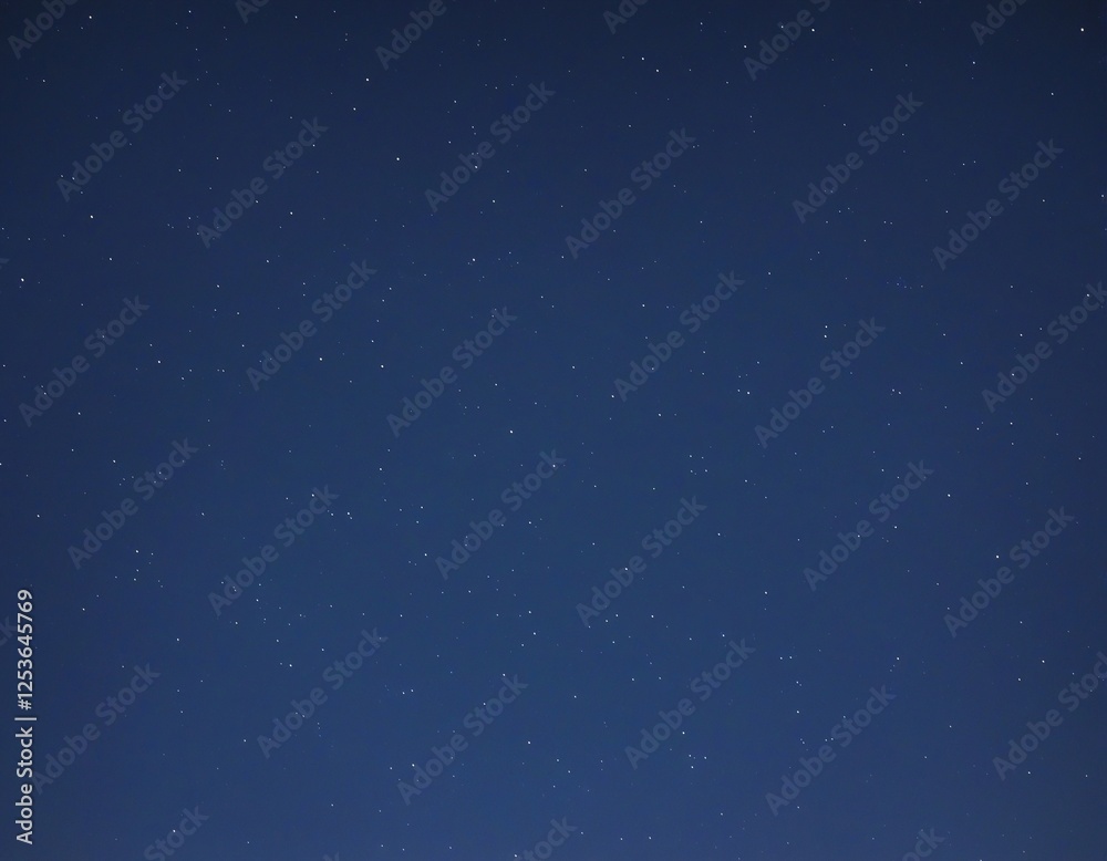 Fototapeta premium Tranquil Summer Night Under a Starry Sky with Chirping Crickets