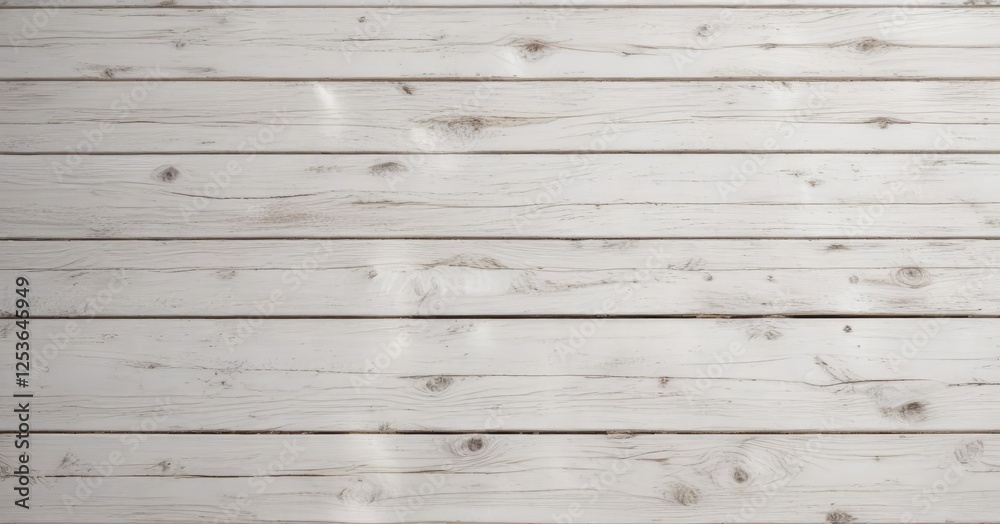 Naklejka premium White-washed wooden planks with a slightly rough texture, texture, rough, surface, white, white-washed