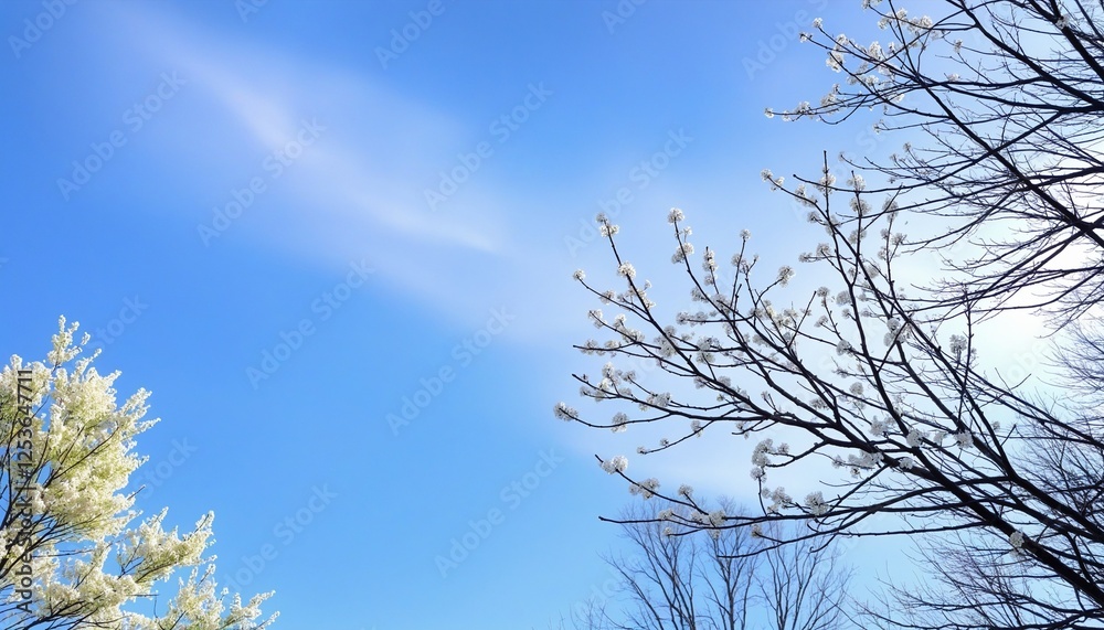 Tranquil Spring Day with Clear Skies and Soft Winds Tranquil Spring Day with Clear Skies and Soft Winds