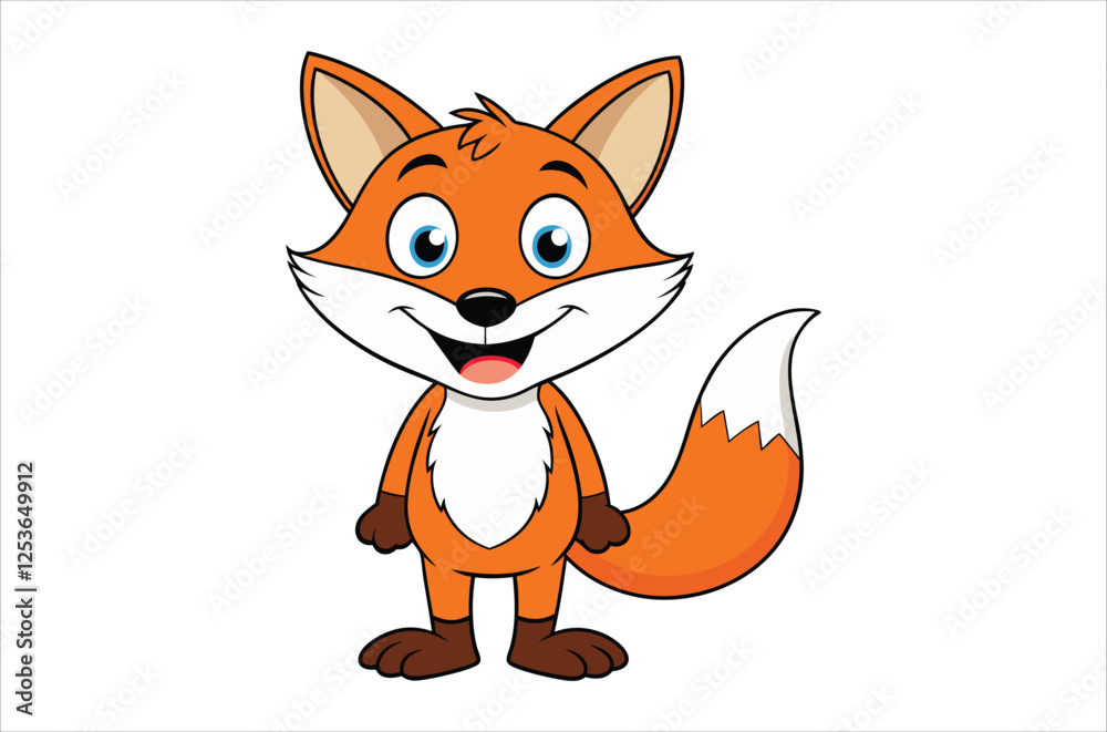 Obraz premium fox vector, icon vector illustration, fox silhouette of a fox isolated on a white background, eps, png, svg, vector,