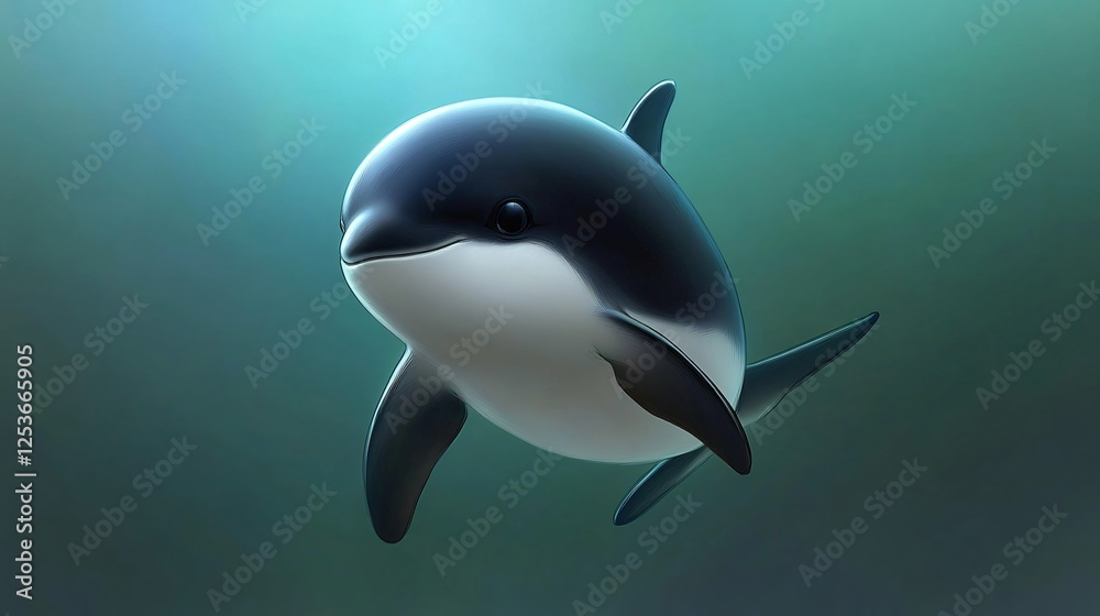 Fototapeta premium Vaquita, endangered species