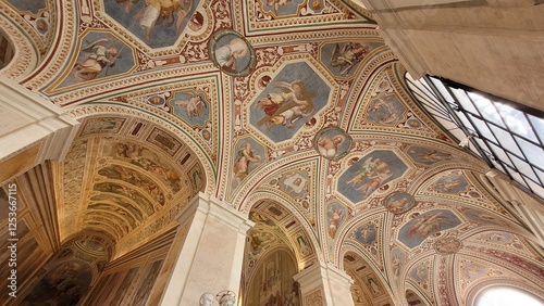 Obraz na płótnie interior scala santa rome