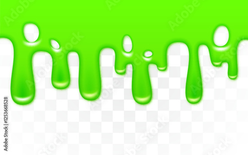 Berry jam, varnish or paint drips on transparent background.