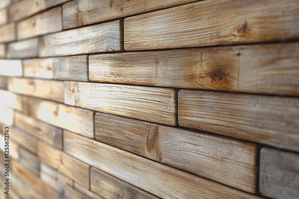 Close up of a textured wooden wall with natural grain patterns and warm tones Close up of a textured wooden wall with natural grain patterns and warm tones