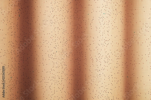 textured surface, vertical striped pattern, warm beige tones, soft lighting, fabric texture, subtle gradients, woven material, curtain-like folds, abstract background, minimalist composition, matte 
