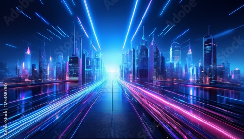 Neon Cityscape