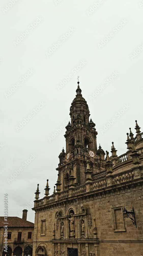 Iconic Bell Tower of Historical Cathedral Iconic Bell Tower of Historical Cathedral