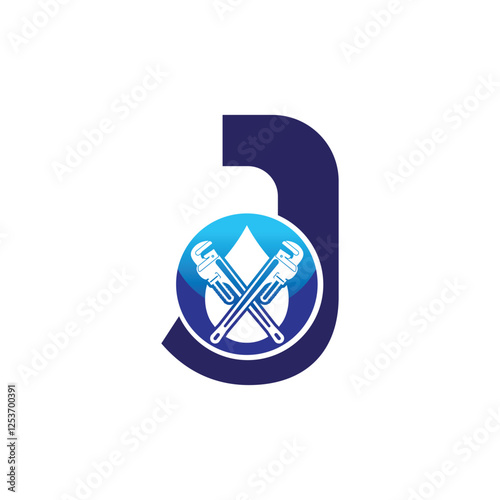 Letter J logo, J logo, AI logo set, Professional plumbing logo design, clean and modern. Ideal for plumbing services, water repair, pipe fitting, maintenance, and home service branding.