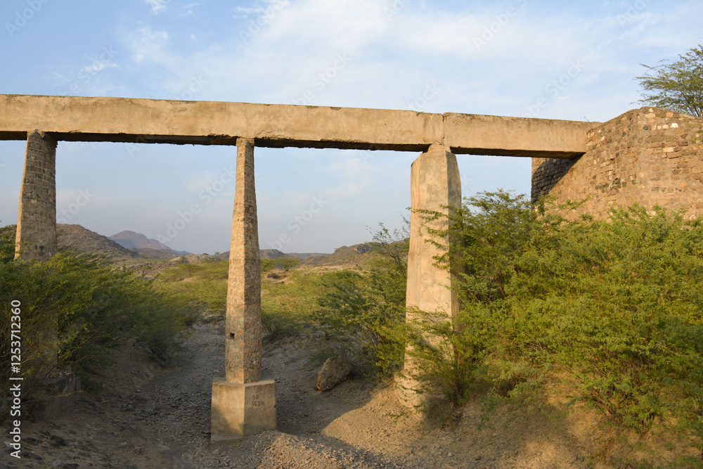 Old Stone Bridge in the Park