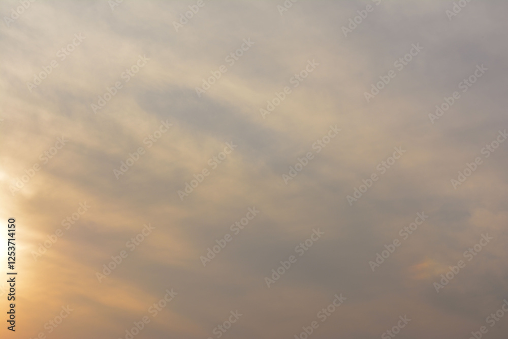 Sunset Clouds in the Sky Sunset Clouds in the Sky