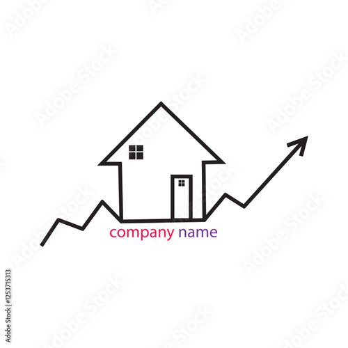  Real Estate Vector Logo Design. realstate investment conept.