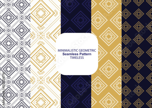 all in one Geometric Minimalistic Timeless and  Seamless Luxury  Pattern Bundle 