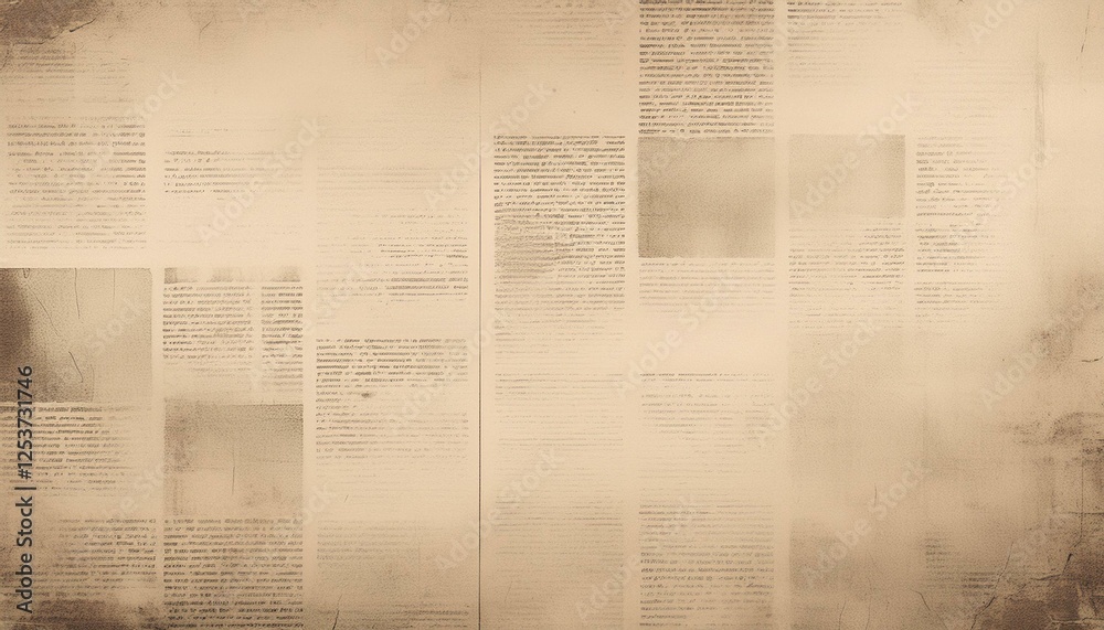 Obraz premium newspaper with old grunge vintage paper texture background graphic resource