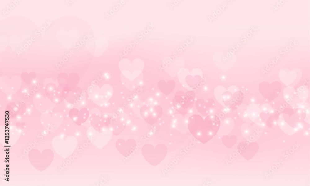 Bokeh Heart background Bokeh Heart background