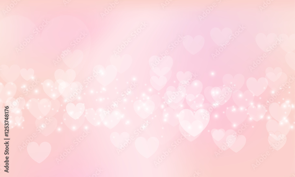 Bokeh Heart background